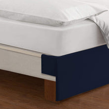 Load image into Gallery viewer, Levinsohn Tailored Wraparound Bedskirt Never Lift Your Mattress Classic 14” Drop Length Pleated Styling