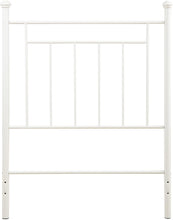Load image into Gallery viewer, Dorel Living Metal Headboard, Twin, White