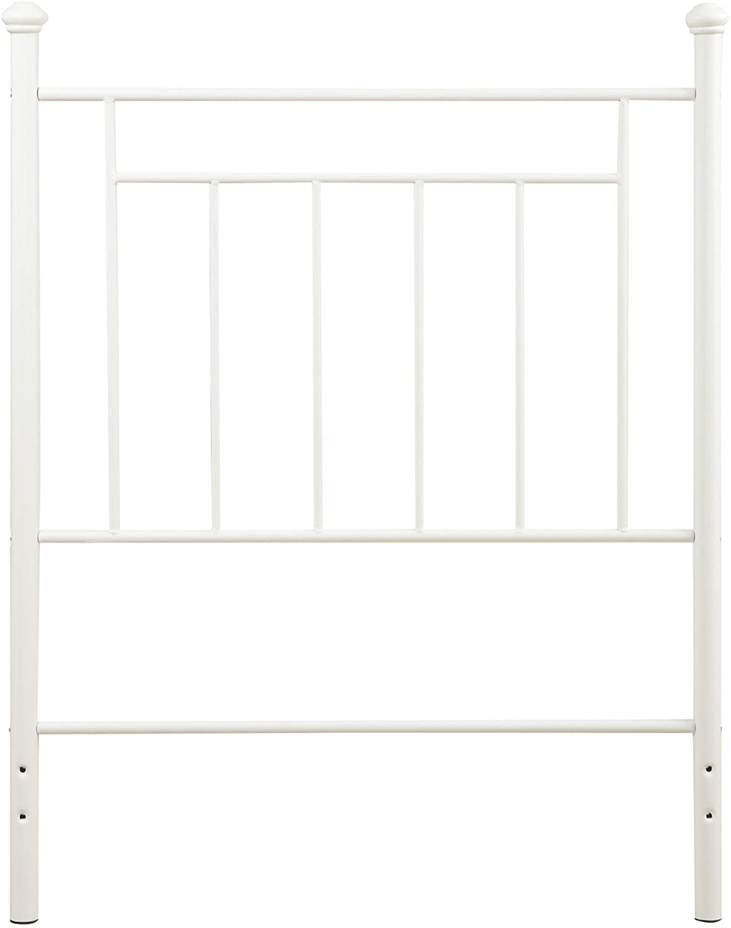 Dorel Living Metal Headboard, Twin, White