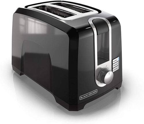 BLACK+DECKER T2569 2-Slice Toaster, Bagel Toaster, White