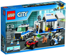 Load image into Gallery viewer, LEGO City Police Mobile Command Center Truck 60139 Building Toy, Action Cop Motorbike and ATV Play Set for Boys and Girls aged 6 to 12 (374 Pieces)