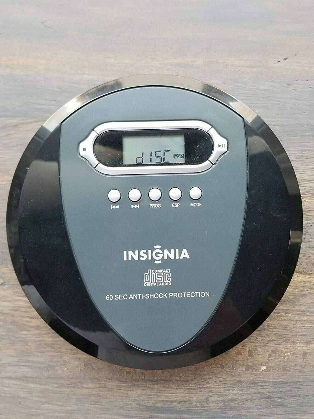 Insignia NS-P4112 Portable CD Player with Skip Protection for CD, CD-R, CD-RW - Includes Headphones