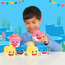 Load image into Gallery viewer, WowWee Pinkfong Baby Shark Official Song Cube - Daddy Shark, Blue, 5 x 3 x 3.5 (Inches)