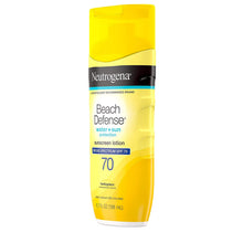 Load image into Gallery viewer, Neutrogena Beach Defense Water Resistant Sunscreen Body Lotion with Broad Spectrum SPF 70, Oil-Free and Fast-Absorbing, 6.7 oz