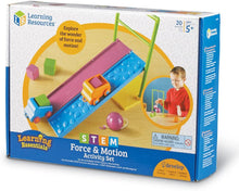 Load image into Gallery viewer, Learning Resources STEM Force &amp; Motion Activity Set, 20 Pieces, Ages 5+