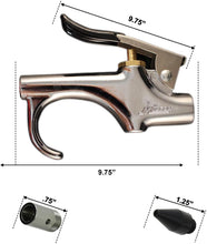 Load image into Gallery viewer, Milton (S-148) 1/4" NPT Lever Blow Gun - Rubber and Safety Tip Nozzles