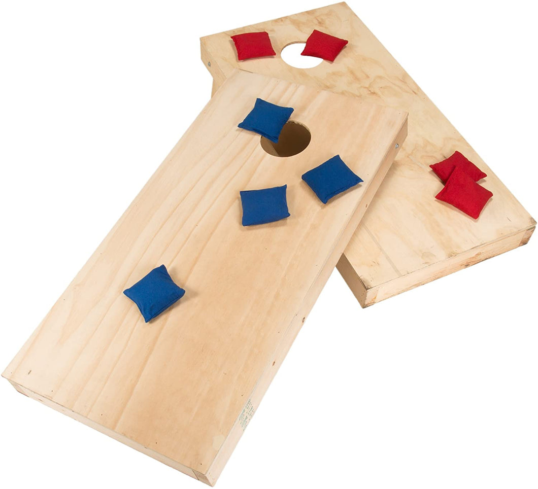 Hey! Play! Do-It-Yourself Regulation Size Cornhole Boards and Bags