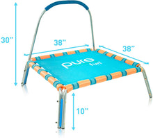 Load image into Gallery viewer, Pure Fun 38-inch Kids Jumper Bungee Trampoline with Handrail, Ages 3 To 7