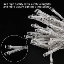 Load image into Gallery viewer, TORCHSTAR 19.7ft x 9.8ft/9.8FT × 9.8FT 600 LEDs/300 LEDs/320 LEDs Curtain Light, Daylight/Warm White/Blue