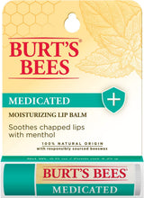 Load image into Gallery viewer, Medicated Moisturizing Lip Balm Blister by Burts Bees for Unisex - 0.15 oz Lip Balm (I0082797)