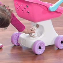 Load image into Gallery viewer, Step2 Love and Care Doll Stroller Toy, Off White/Pink (854100)