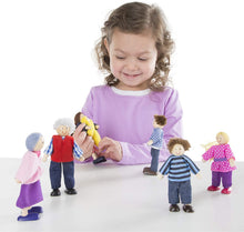 Load image into Gallery viewer, Melissa &amp; Doug Wooden Doll Family