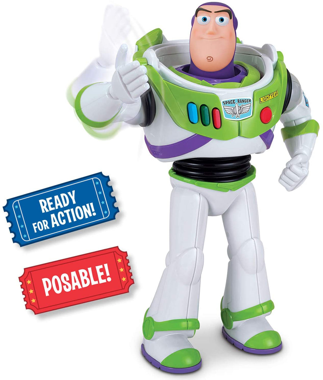 Disney Pixar Toy Story Buzz Lightyear with Karate Chop Action