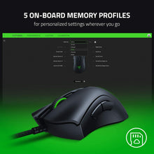 Load image into Gallery viewer, Razer DeathAdder Essential Gaming Mouse: 6400 DPI Optical Sensor - 5 Programmable Buttons - Mechanical Switches - Rubber Side Grips - Classic Black