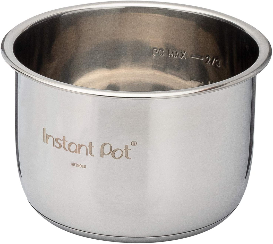 Instant Pot 3 3 Qt Pot, 3 Quart, Stainless Steel