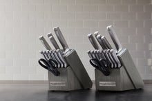 Load image into Gallery viewer, Calphalon Classic Self-Sharpening Stainless Steel 15-piece Knife Block Set