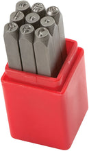 Load image into Gallery viewer, TEKTON 6607 5/32-Inch Punctuation Stamp Set, 9-Piece
