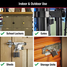 Load image into Gallery viewer, Master Lock 178D Set Your Own Combination Lock, 1 Pack, Black