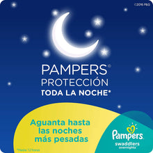 Load image into Gallery viewer, Diapers Size 4, 58 Count - Pampers Swaddlers Overnights Disposable Baby Diapers, Super Pack