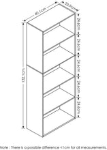 Load image into Gallery viewer, Furinno Open Shelf Bookcase