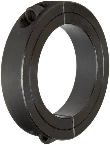 Climax Metal 2C-062 Steel Two-Piece Clamping Collar, Black Oxide Plating, 5/8