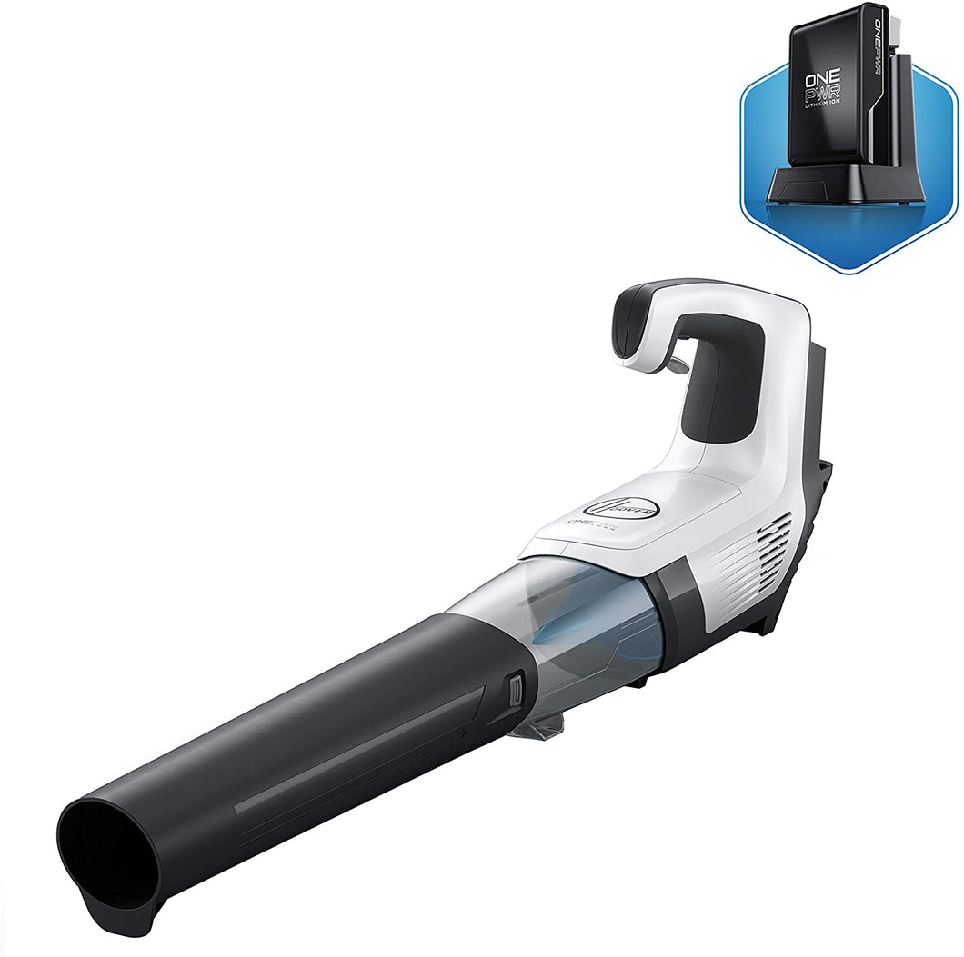 Hoover ONEPWR Cordless High Performance Blower, Battery Powered, Lightweight, Leaf Blower, BH57205, White