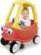 Load image into Gallery viewer, Little Tikes Cozy Coupe | Foot-Power Car (Red and Yellow) Includes Working Doors, Steering Wheel with Working Horn, Gas Cap, Ignition Switch | For Boys and Girls Active Play Ages 18 Months to 5 Years