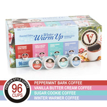 Load image into Gallery viewer, Flavored Coffee Variety Pack for K-Cup, Keurig 2.0 Brewers, 96 Count Victor Allen’s Coffee Single Serve Coffee Pods