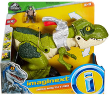 Load image into Gallery viewer, Fisher-Price Imaginext Jurassic World Mega Mouth T.rex, Multicolor (GBN14)