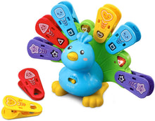 Load image into Gallery viewer, VTech Clips 'n Colors Peacock