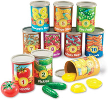 Load image into Gallery viewer, Learning Resources One To Ten Counting Cans Toy Set, 65 Pieces,Multicolor,4-1/4 x 3 in