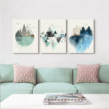 Load image into Gallery viewer, wall decorations for living room Canvas Wall Art for Bedroom modern fashion family bathroom Wall decor Hang Pictures Wall Artwork Abstract paintings Kitchen office Canvas art Prints Home decoration