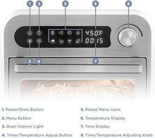 Load image into Gallery viewer, Maxi-Matic EAF1010D Programmable Air Fryer Convection Oven