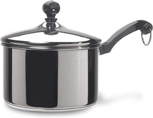 Load image into Gallery viewer, Farberware Classic Series Stainless Steel 1-Quart Covered Saucepan