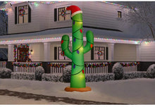 Load image into Gallery viewer, Home Accents Holiday 12 ft. Christmas Giant-Sized Cactus Inflatable