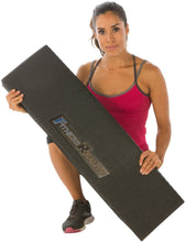Load image into Gallery viewer, Fitness Reality Water-Resistant Folding Exercise Equipment Mat (79&quot; x 35.4&quot;), Black, 2950