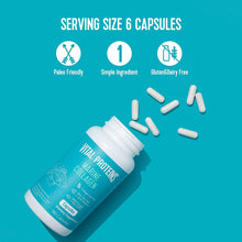 Load image into Gallery viewer, Vital Proteins Marine Collagen Peptides Capsule Supplement for Skin Hair Nail Joint, Hydrolyzed Collagen - Dairy and Gluten Free, Non-GMO Project Verified (360 Capsules)
