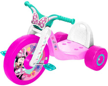 Load image into Gallery viewer, Minnie 15" Fly Wheel Junior Cruiser, 1 Ride-on, Ages 3-7, Pink/White, 20" W x 22.5" H x 32.83" L
