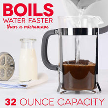 Load image into Gallery viewer, Dash Express Electric Cooker Hot Pot with Temperature Control for Noodles, Rice, Pasta, Soups, Boiling Water &amp; More, 1.2L