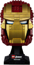 Load image into Gallery viewer, LEGO Marvel Avengers Iron Man Helmet 76165; Brick Iron Man-Mask for-Adults to Build and Display, Creative Challenge for Marvel Fans, New 2020 (480 Pieces)