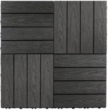 Load image into Gallery viewer, NewTechWood Ultrashield Naturale Outdoor Composite Quick Deck Tile (10 Case)