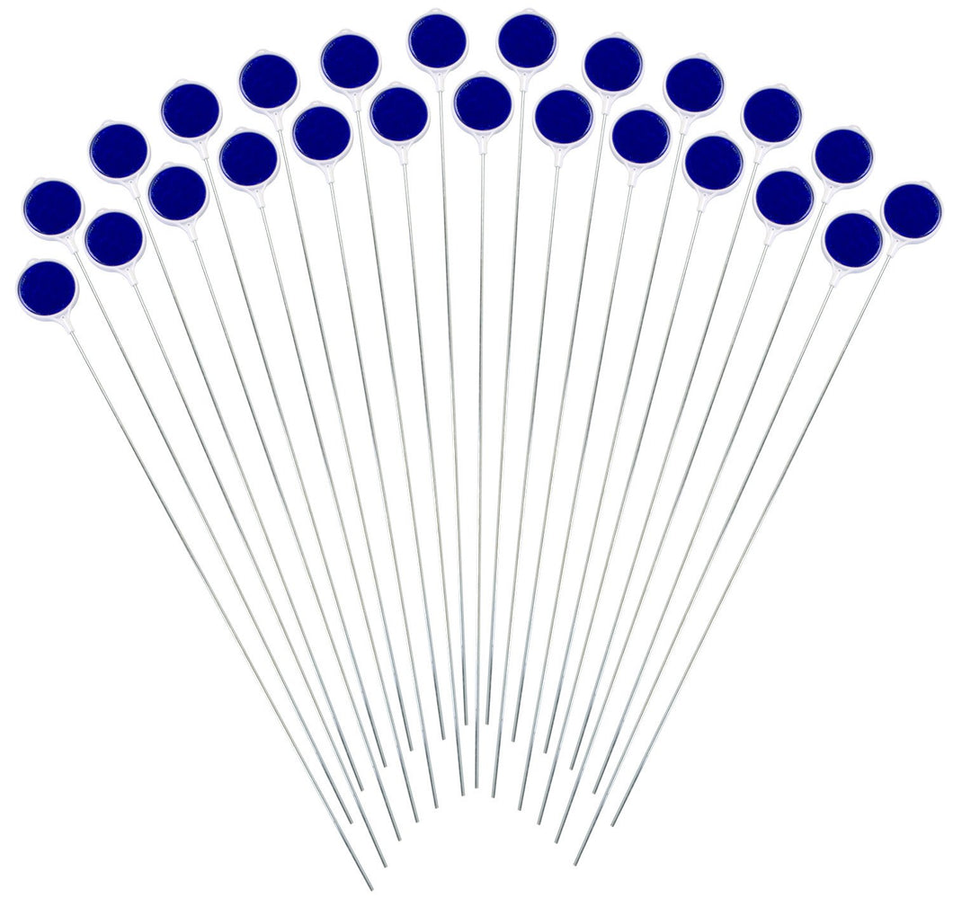 Blazer 376BDM-24 Blue 36-Inch Metal Post Driveway Marker - Pack of 24