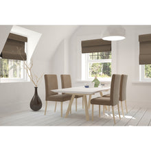 Load image into Gallery viewer, CHICOLOGY Cordless Magnetic Roman Shades/Window Blind Fabric Curtain Drape, Function, Room Darkening