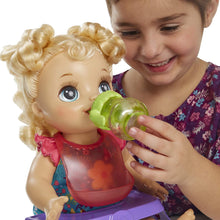 Load image into Gallery viewer, Baby Alive Happy Hungry Baby Blond Curly Hair Doll