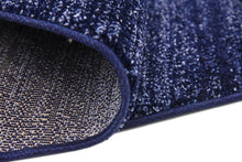 Load image into Gallery viewer, Unique Loom Del Mar Collection Contemporary Transitional Navy Blue Round Rug (8' x 8')