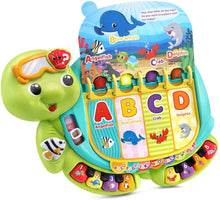 Load image into Gallery viewer, VTech Touch and Teach Sea Turtle Interactive Learning Book