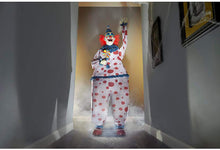 Load image into Gallery viewer, Home Accents Holiday Halloween Decor Old Time Clown 6.9 ft. Life-Sized Animated Glowing Yellow Eyes