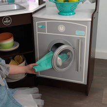 Load image into Gallery viewer, KidKraft Ultimate Corner Play Kitchen with Lights &amp; Sounds