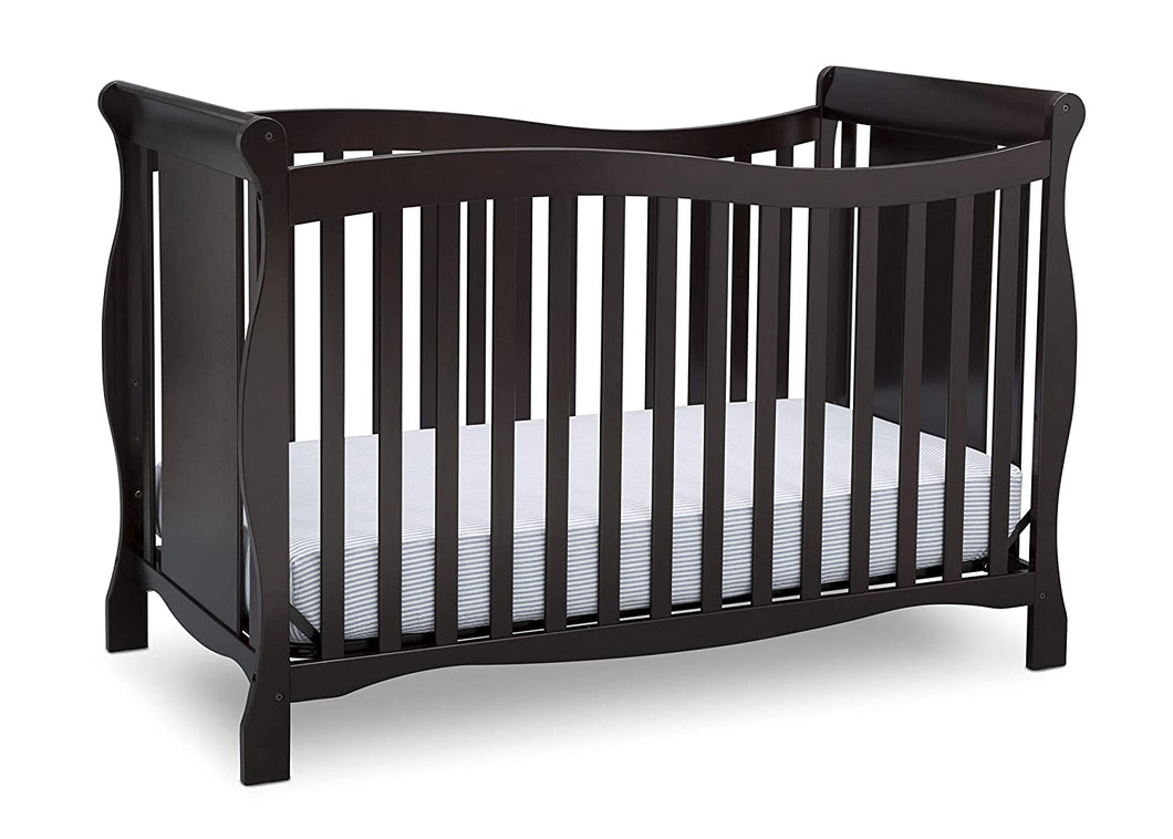 Delta Children's Products Brookside 4-in-1 Fixed-Side Crib, Choose your Finish