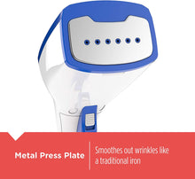 Load image into Gallery viewer, BLACK+DECKER Garment, Hand, Travel Steamer, Blue, HGS100P, Compact, Indigo
